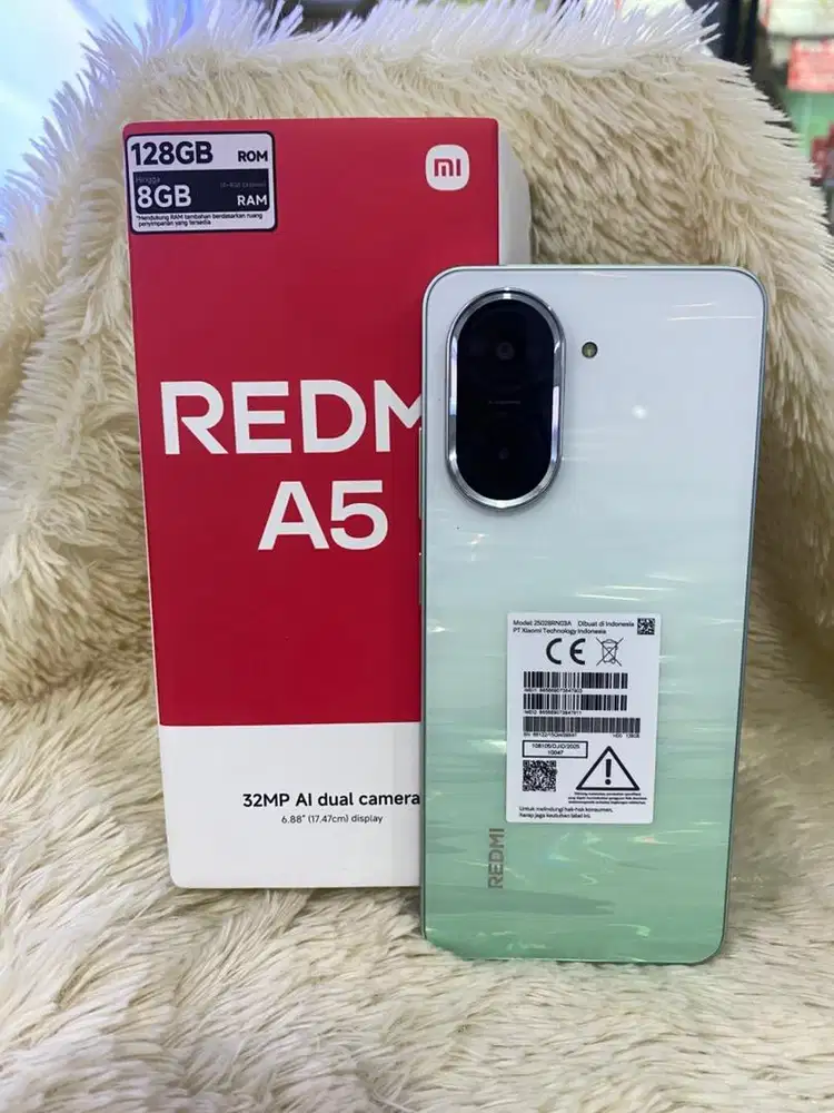 Redmi A5 ram 4/128 green Garansi januari 2027#3Gcom