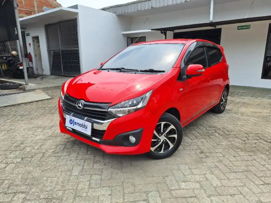 DP MURAH Daihatsu Ayla 1.2 R Bensin-MT 2018 Merah CFIJB
