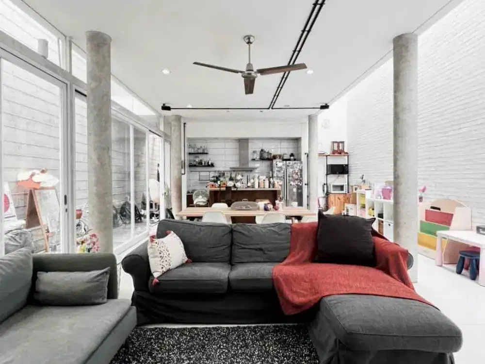 Rumah Aesthetic Semi Industrial