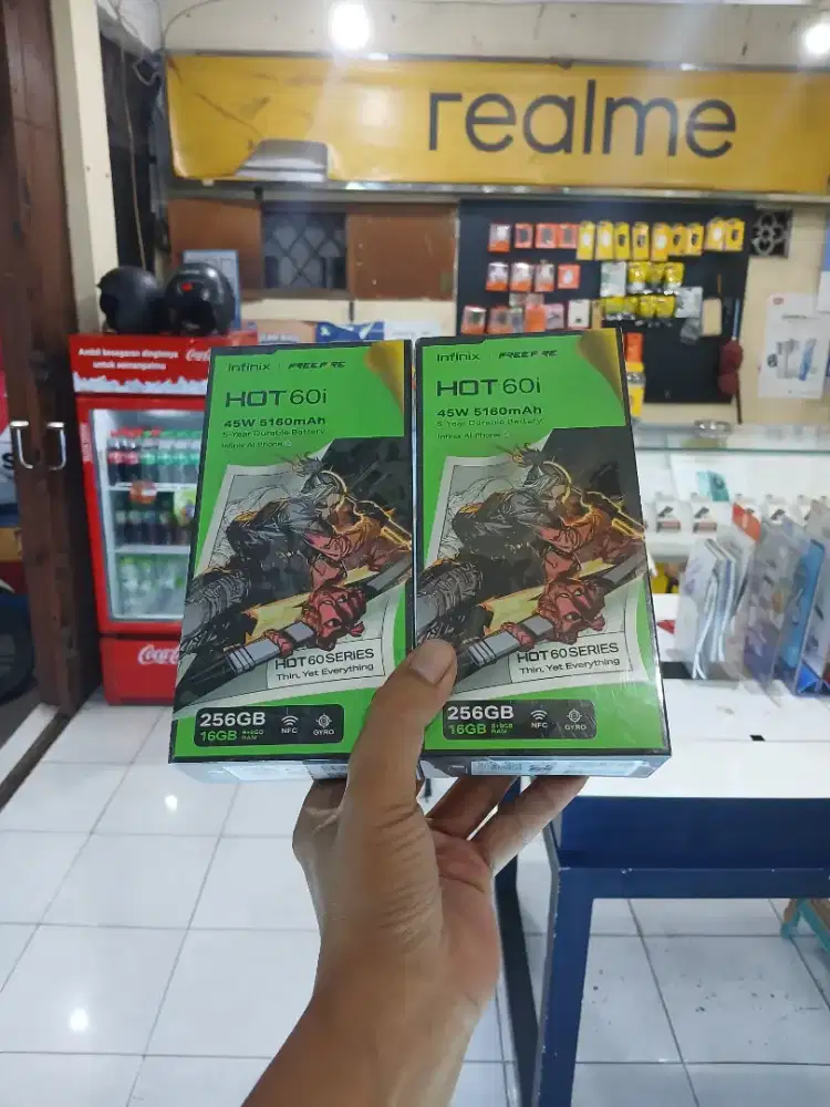 [ fast respon wa ] Infinix Hot 60i NFC 8+8/256 Garansi resmi 1thn