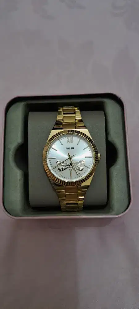 Jam tangan wanita fossil asli 100%