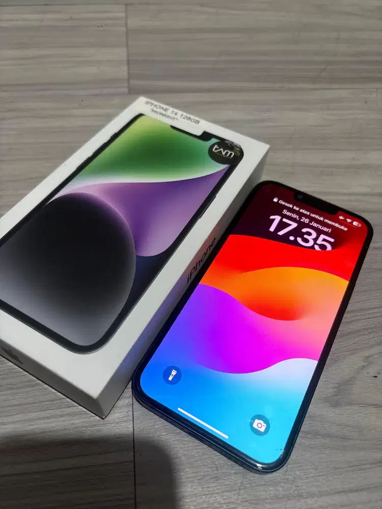 HP IPHONE 14 128 GB IBOX GARANSI