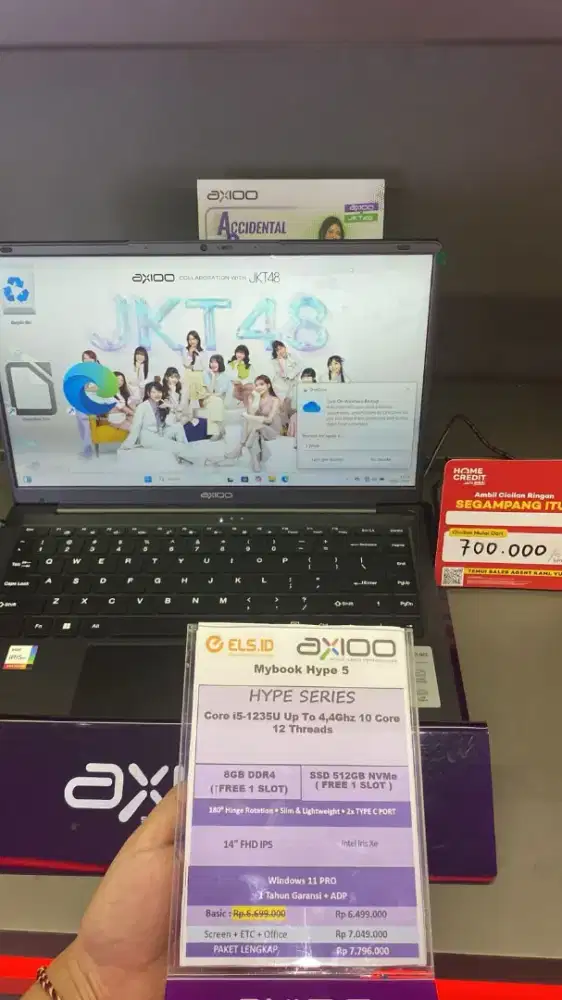 AXIO MYBOOK HYPE 5 || PROMO CICILAN MULAI 700RB DP 0%