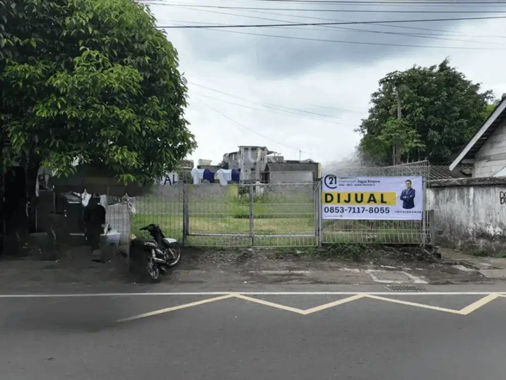 Tanah Lt 968 M2 Jl Hayam Wuruk 2 Menit Dari Stasiun Lempuyangan
