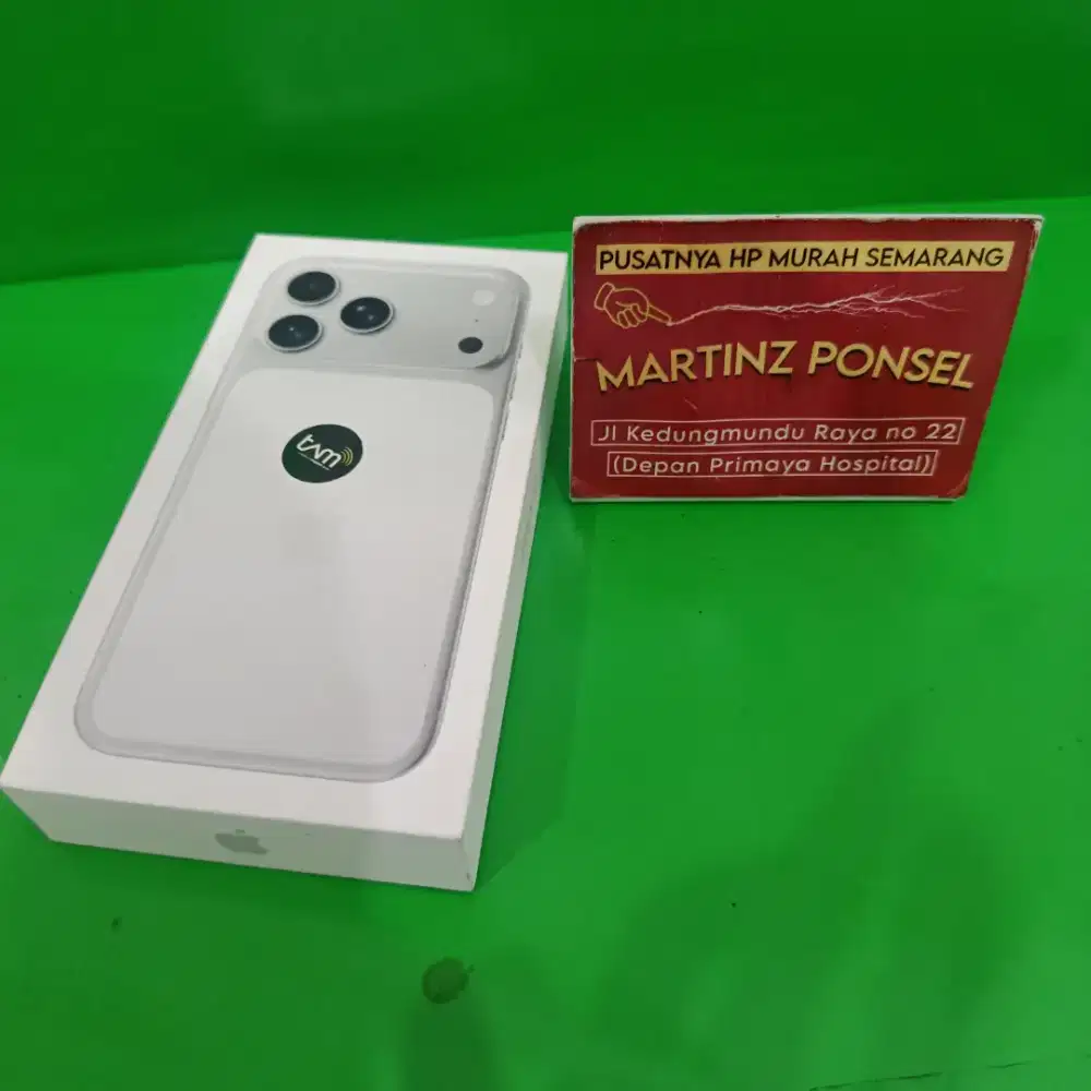 Iphone 17pro max silver 256gb