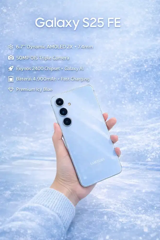 GALAXY S25FE RESMI SEIN