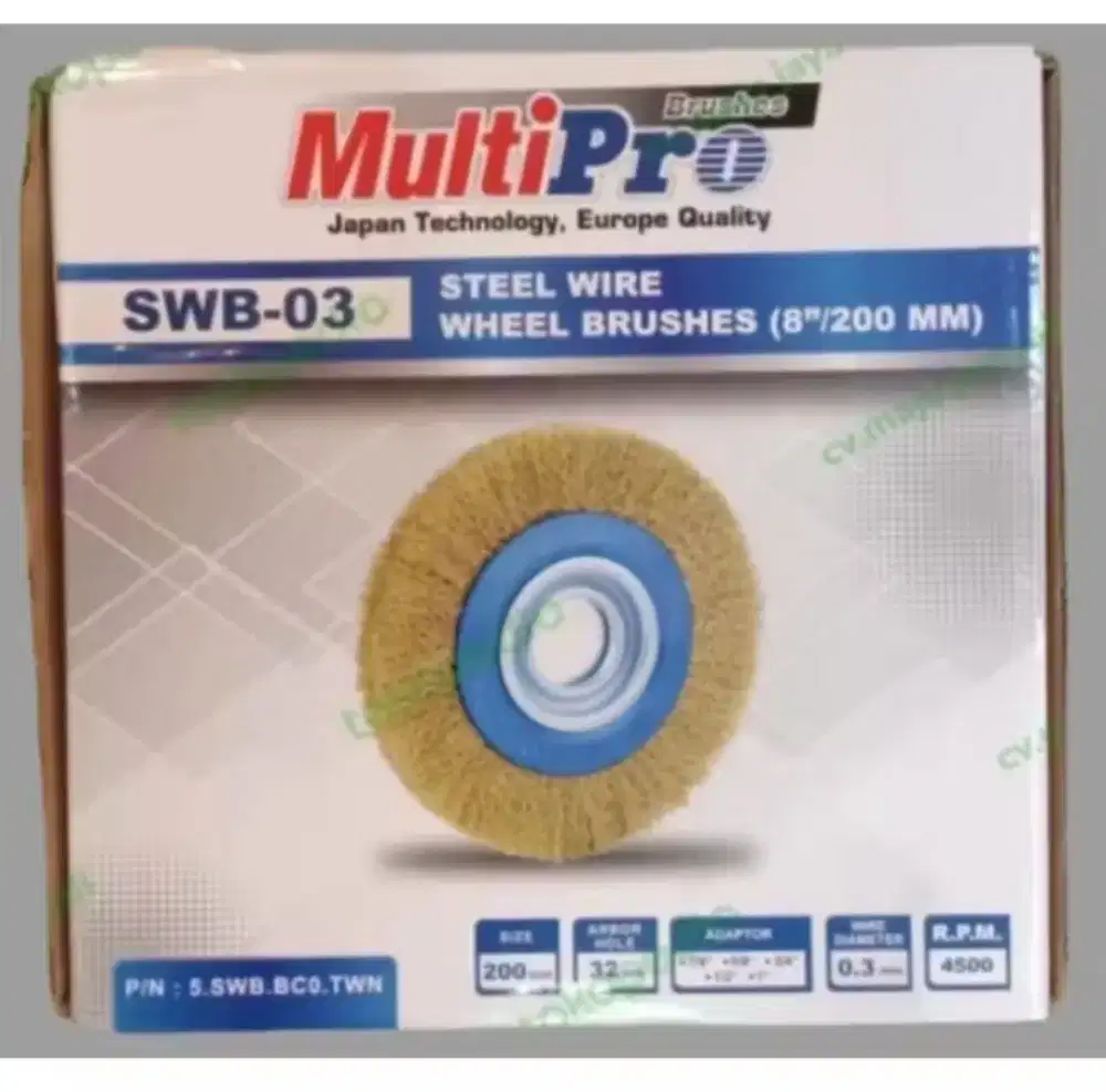 Multipro SWB-03 8 Wire Wheel Brush