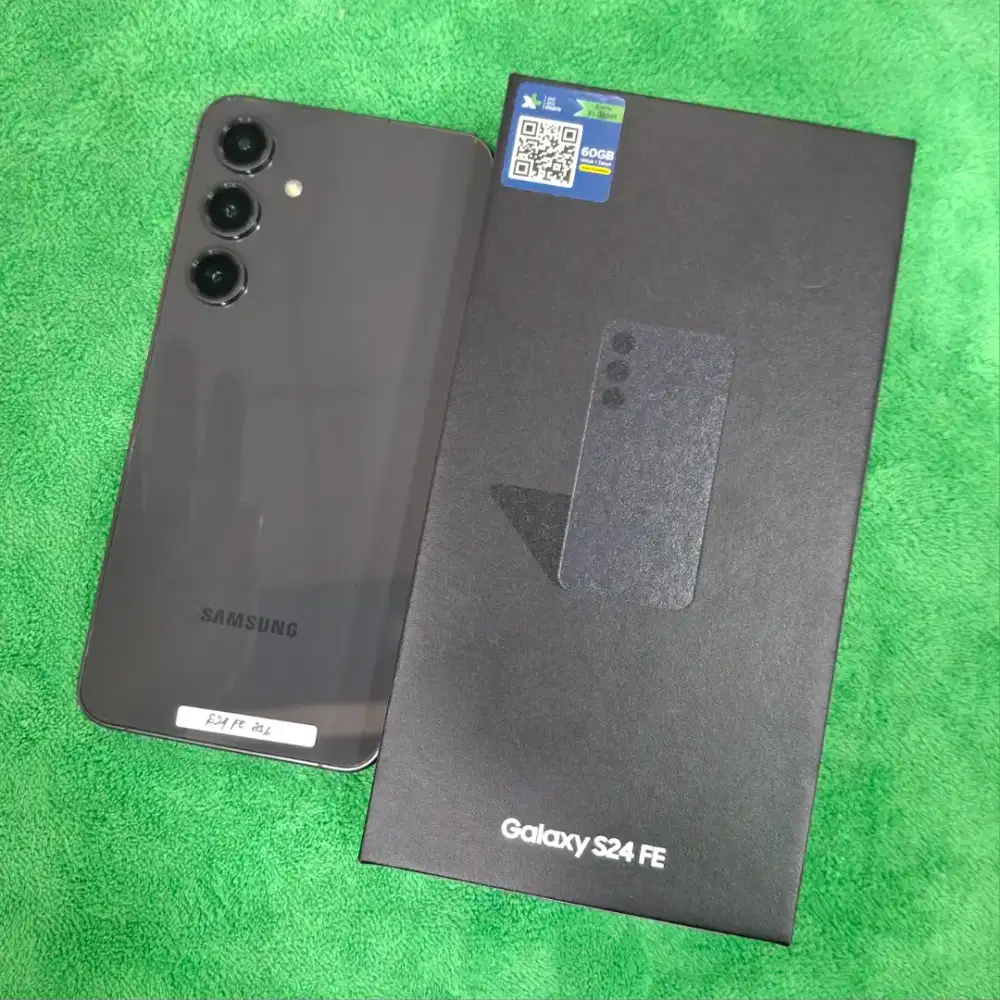 Samsung S24 FE 8/256gb SEIN, Fullset ori Free adapter