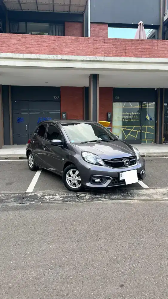 Honda Brio Satya E CVT 2018 mulus pakaian sendiri