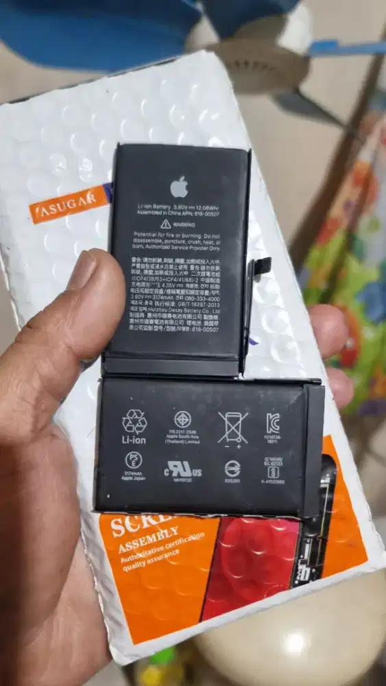 Bateray iphone Xs max ,, siap pakai copotan