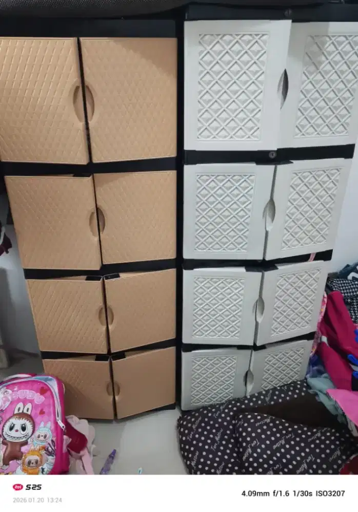 Lemari plastik 4 susun