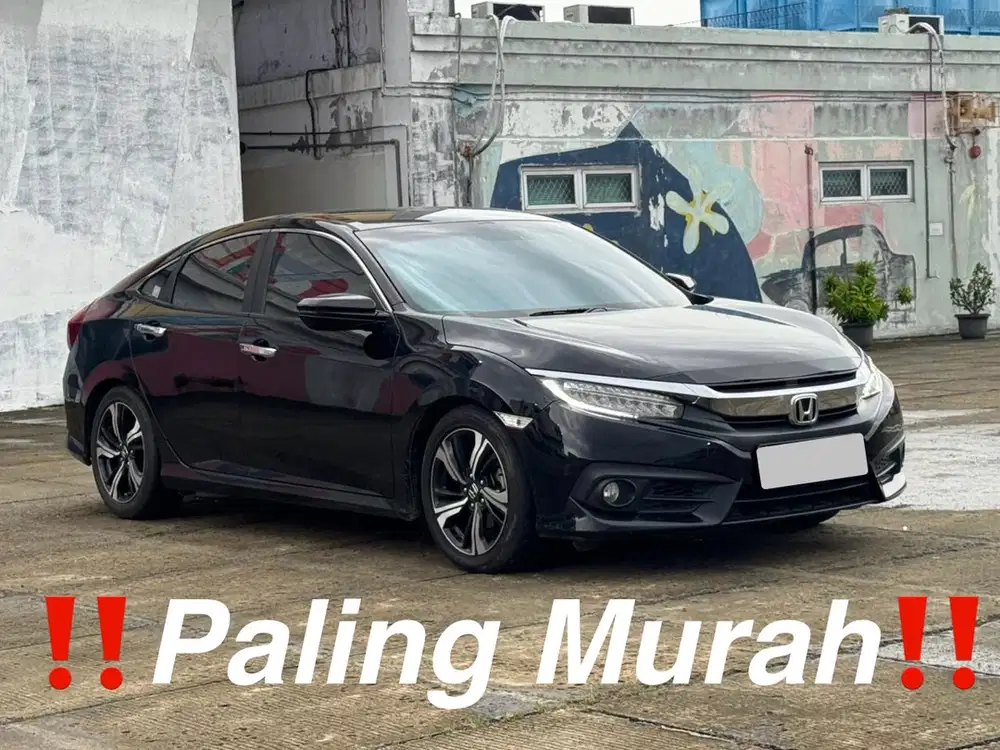 ‼️HONDA CIVIC ES SEDAN CVT 2016‼️Plat B (Ganjil), KM 118rb