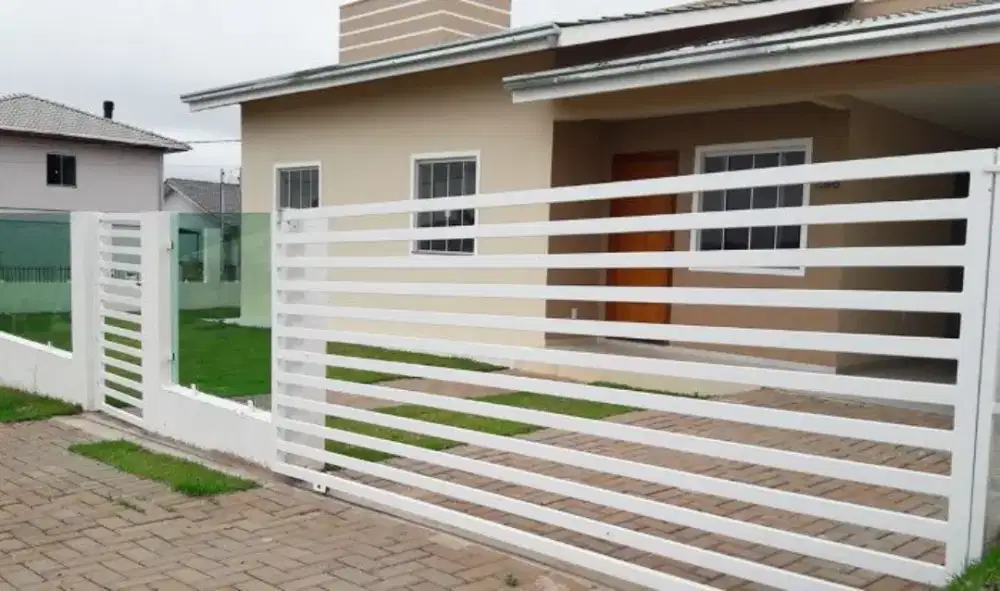 Pagar rumah minimalis, besi hollo galvanis