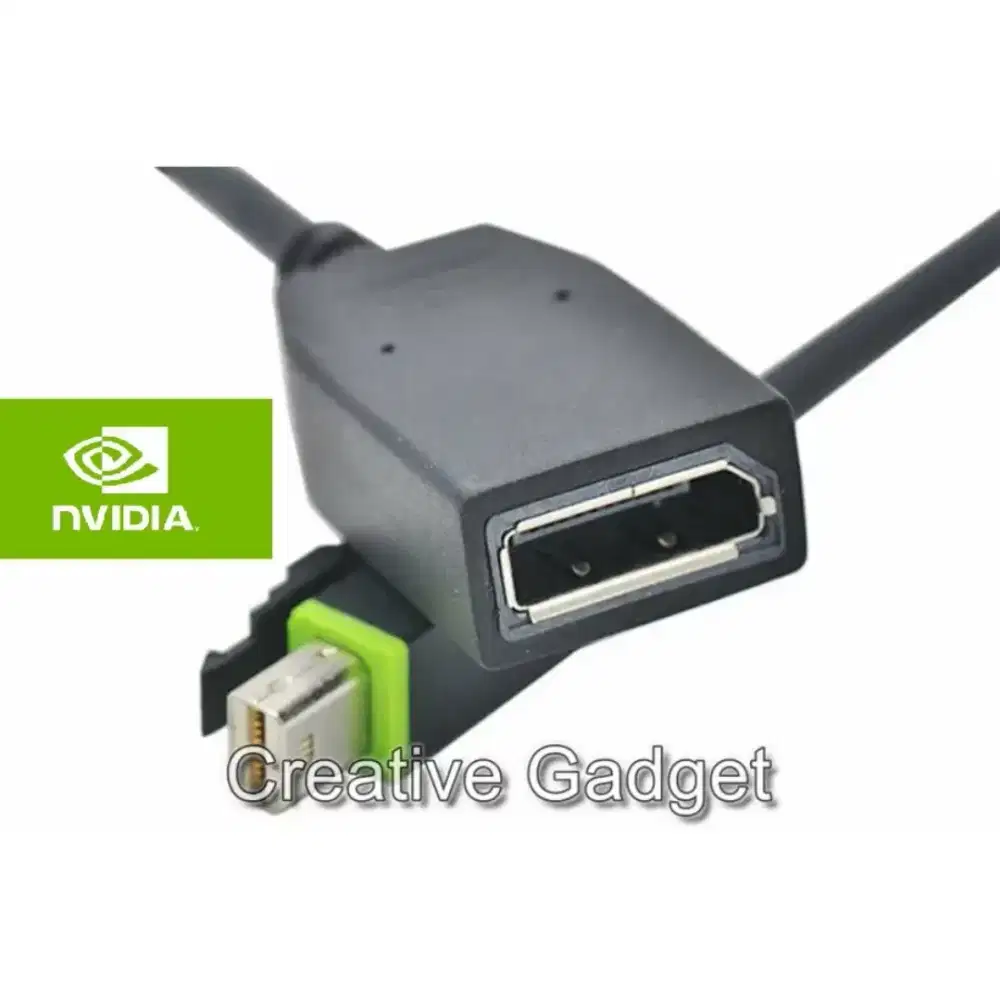 Nvidia Converter MINI DP To DisplayPort Famale Original (Kondisi Baru)