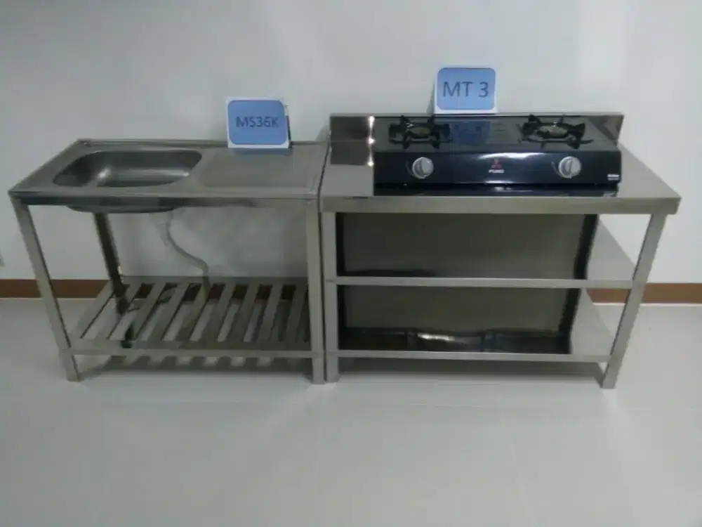 MEJA DAPUR STAINLESS
