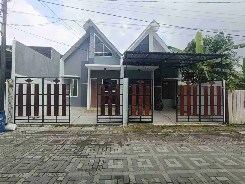 2 Unit Rumah Baru siap Huni di Perum Kebraon, Karangpilang, Sby Selatan