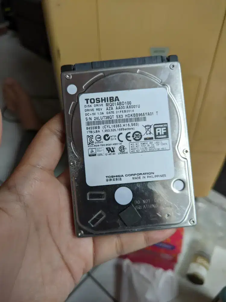 Hardisk 1TB Toshiba