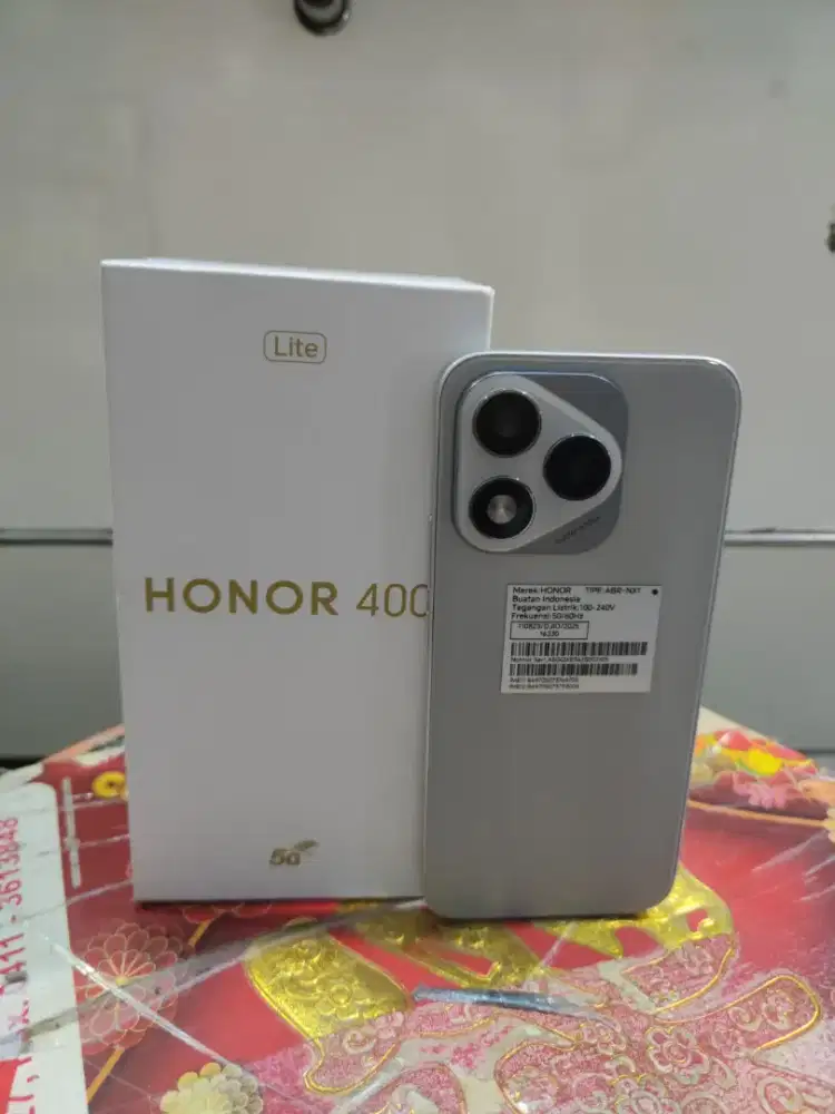 Honor 400 lite ram 8+8/256gb  lengkap garansi