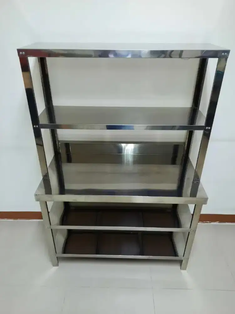 MEJA SUSUN STAINLESS