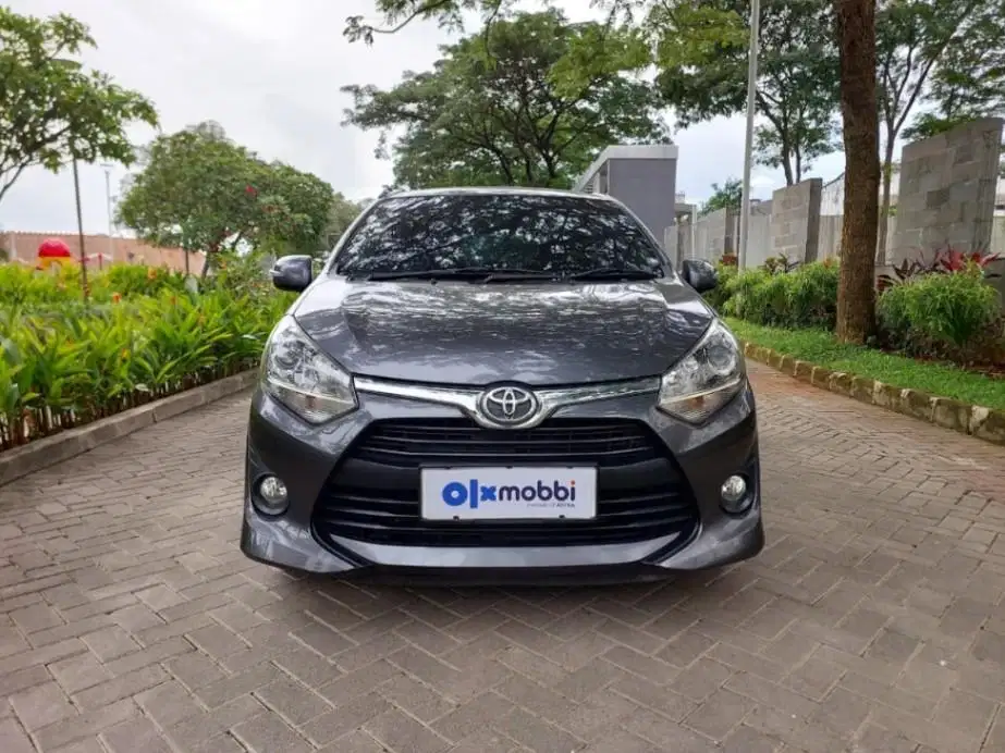 DP RINGAN Toyota Agya 1.2 G Bensin-AT 2019 Abu CFIZB