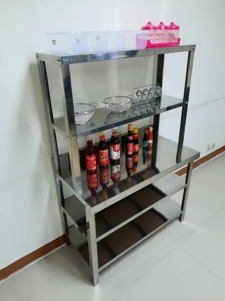 MEJA SUSUN STAINLESS