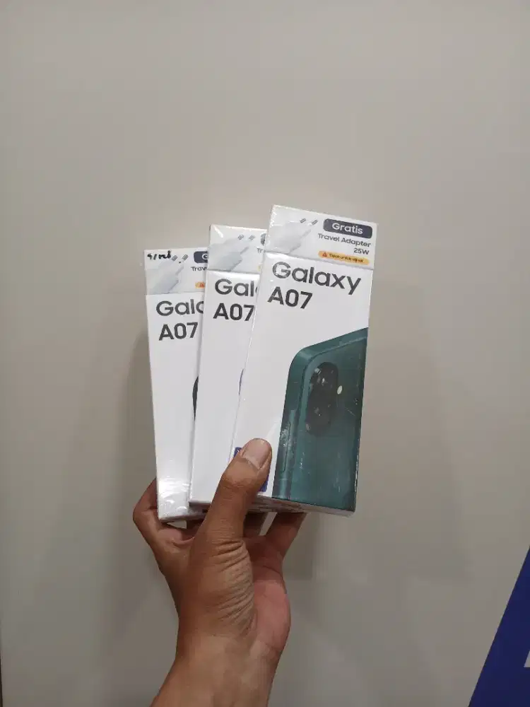 Berminat silahkan WA Samsung Galaxy A07 8/256 Garansi resmi 1thn