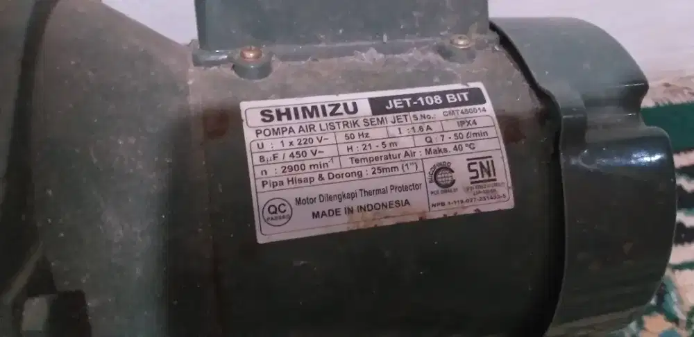 Sanyo semi jet pump