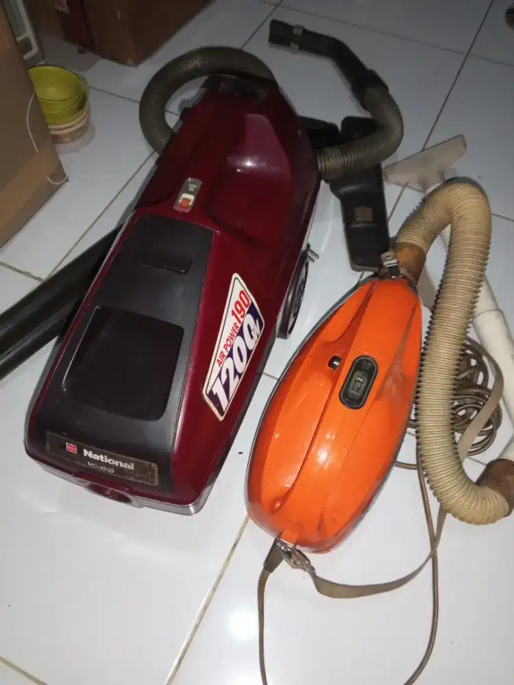 Vacuum cleaner national normal semua 2unit Rp.400rb