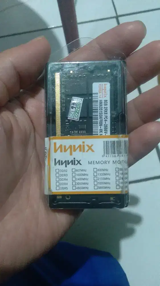 Hynix RAM DDR4 8GB untuk laptop