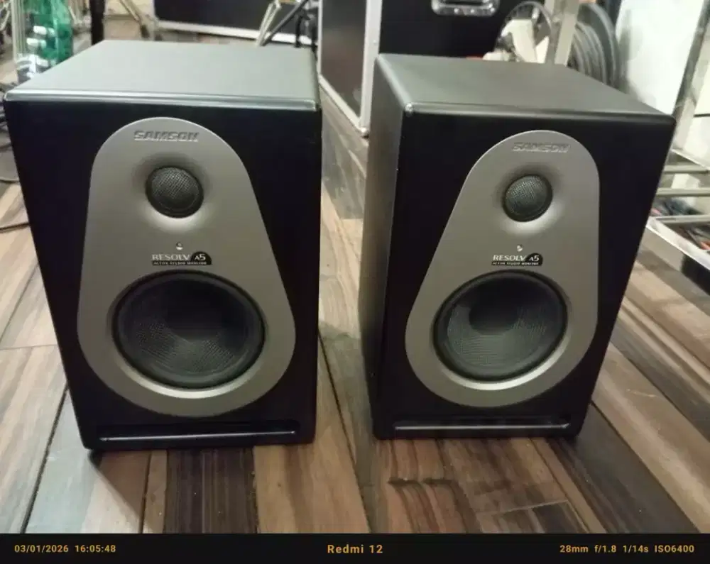 Speaker recording samson resolf A5