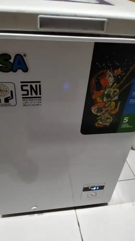 Di Jual Freezer RSA 100 liter second