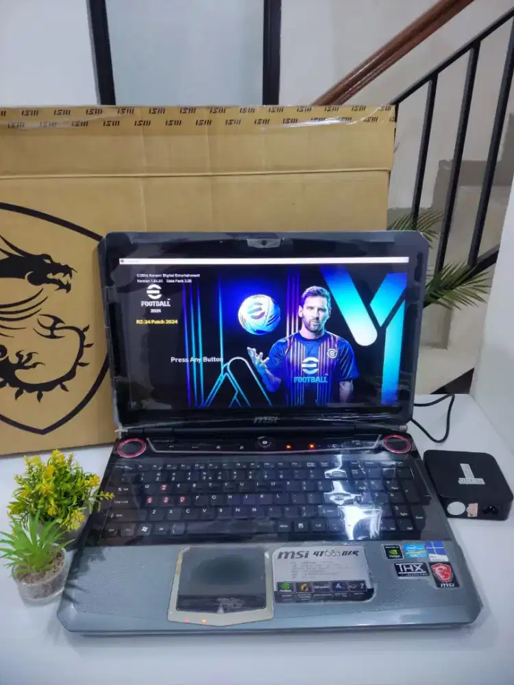 MSI EXTREME PLUS GT683DXR E16F2JMS  [RAM 8GB/ SSD 512GB/ VGA GTX]