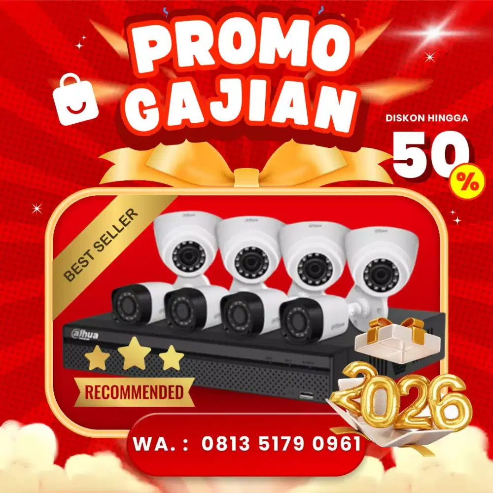 IP SMART CCTV WATERPROOF ONLINE DIHP BERGARANSI