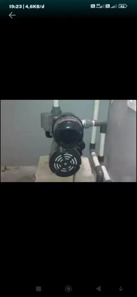 Tukang sanyo/atau pompa air