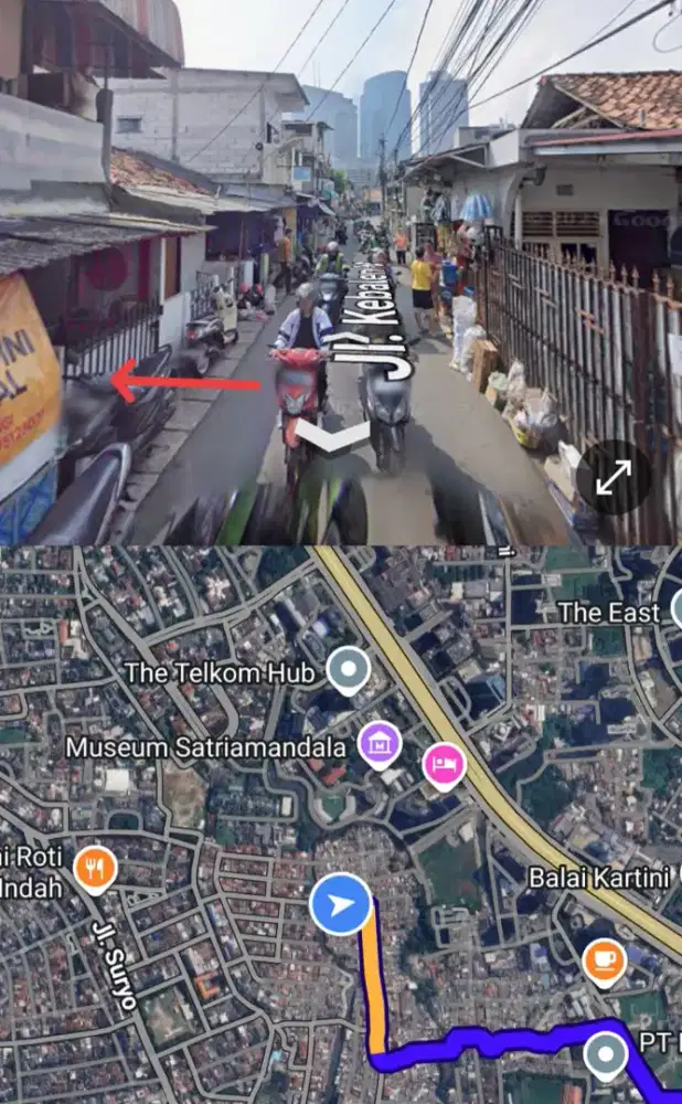 Di jual Rumah Hitung Tanah - Kebalen v