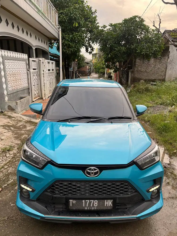 TOYOTA RAIZE GR SPORT 1.0 TURBO AT MATIC 2022 BIRU NON TSS