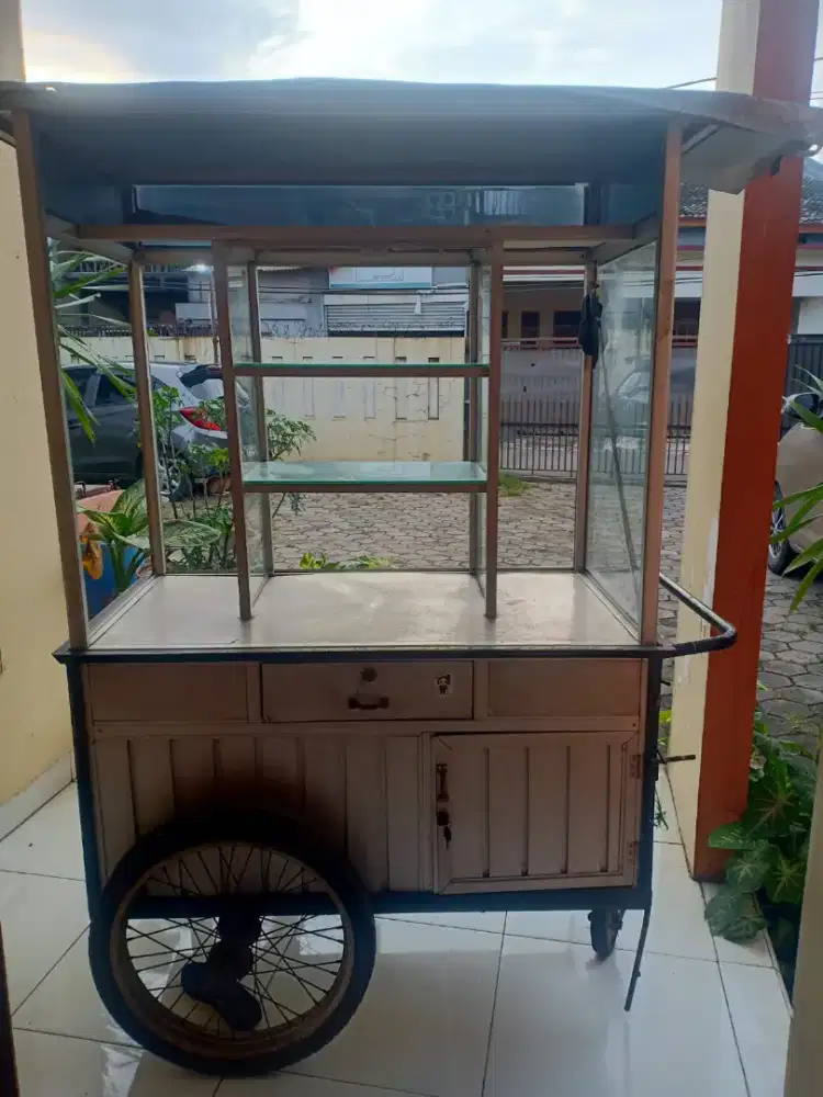 Dijual gerobak alumunium, harga nego santai sampai jadi