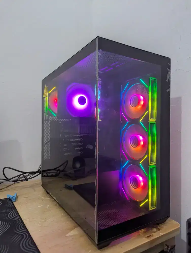 Pc gaming ryzen 5 7500f | rtx 5060 | a620m | ram 16gb ddr5 |nvme 512gb