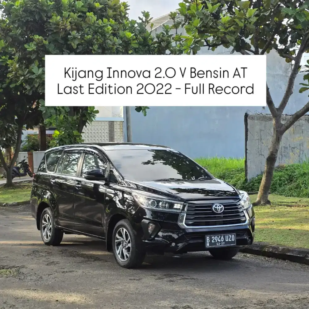 2022 Kijang Innova 2.0 V Bensin AT