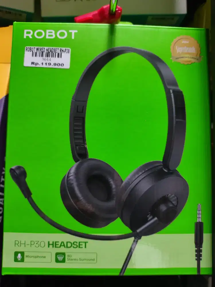 ROBOT WIRED HEADSET RH-P30
