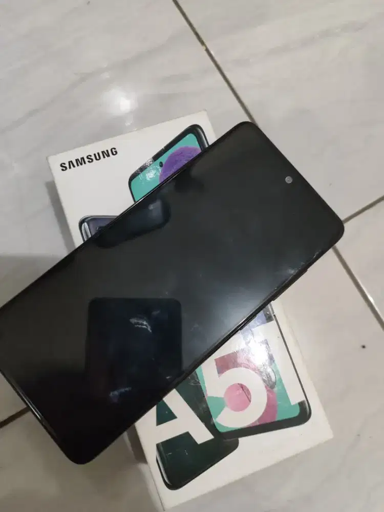 Samsung a51 matot LCD ori AMOLED ram 6/128gb fullset
