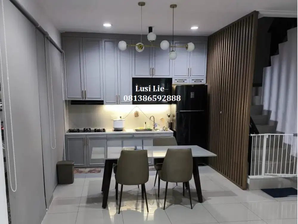 Rumah Pik2 tahap 1 , Furnished interior bagus,hoek
