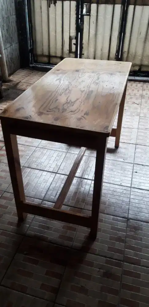 Meja bangku warkop warung makan