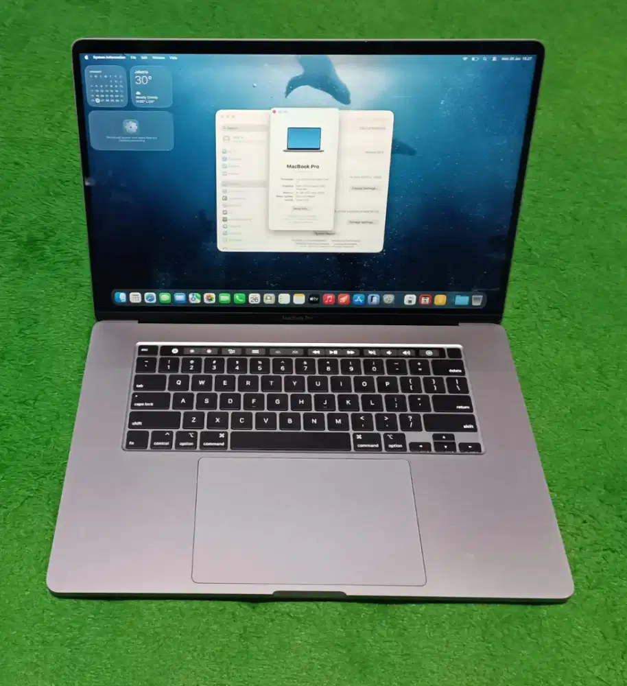 Apple Macbook Pro 2019 16inch i7 16/512 Grey Touchbar Dual VGA Murah