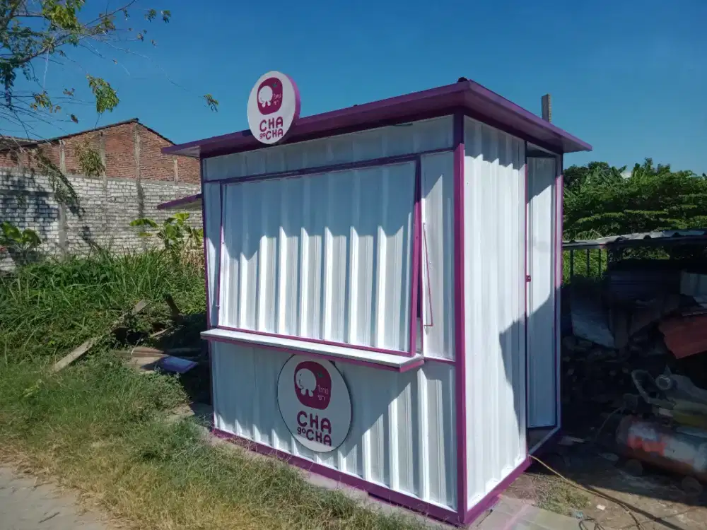Rom ing gerobak booth kontainer container