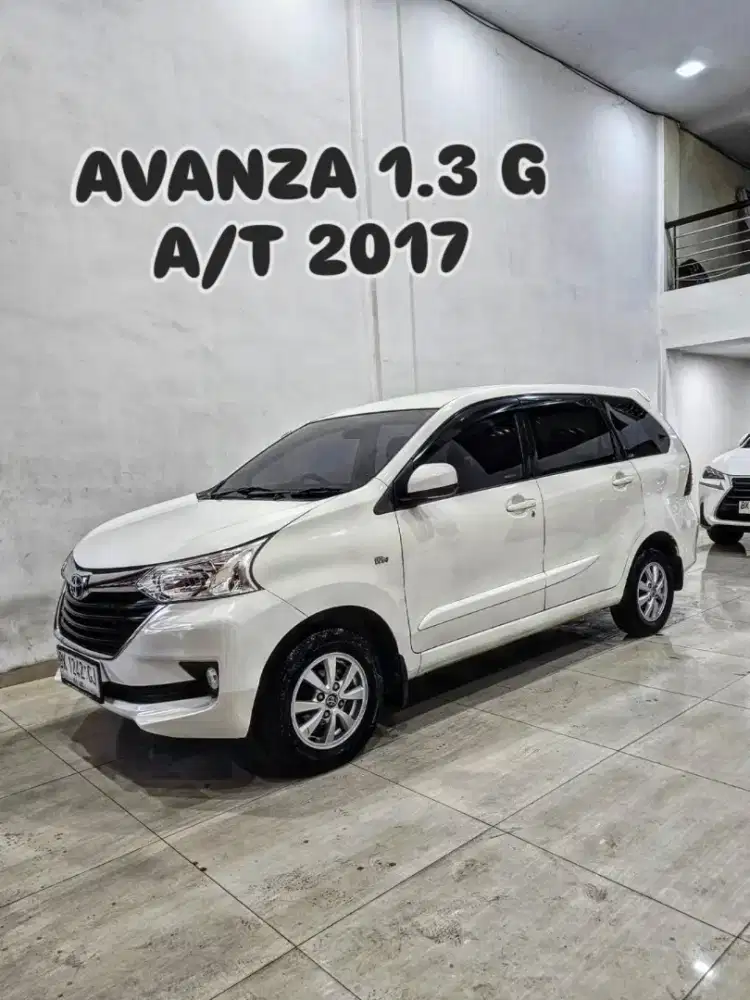 (TDP 15JT) AVANZA 1.3 G Automatic 2017 / 2018 putih toyota