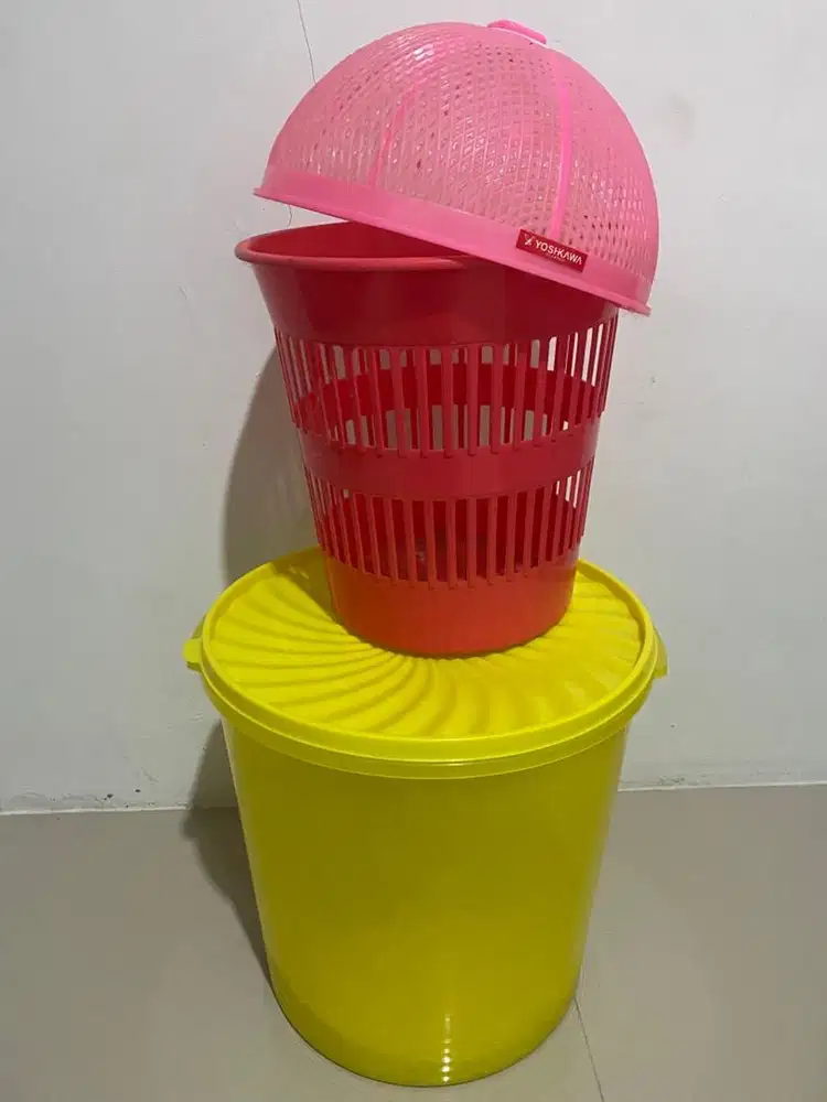 Toples serbaguna ukuran 25L tongsampah dan tudung saji