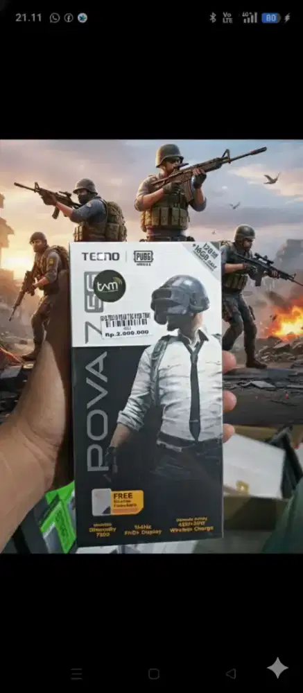 TECNO POVA 7 5G 8/128 | ATLANTIS DAHSYAT