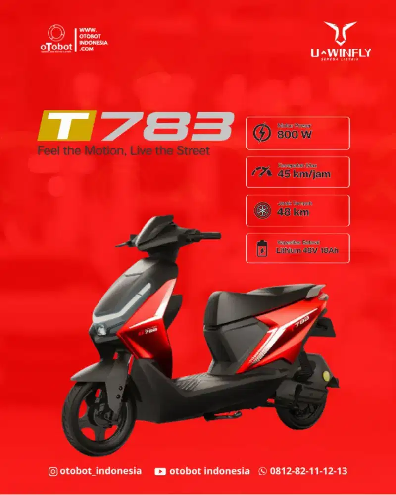 SEPEDA LISTRIK T783 UWINFLY