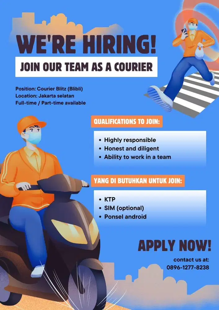 LOKER KURIR BLIBLI